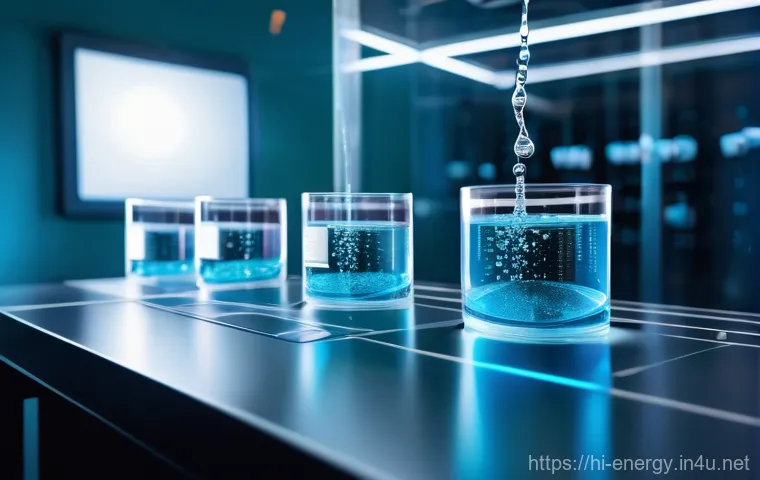 수전해 기술 발전 - Image Prompt 1: The Genesis of Green Hydrogen**