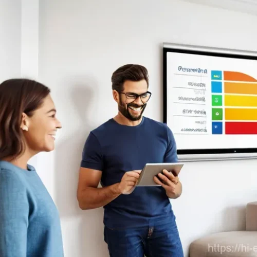 스마트 미터 데이터 분석 - **Prompt: A modern, diverse family, including parents and two children (around 10-14 years old), sta...