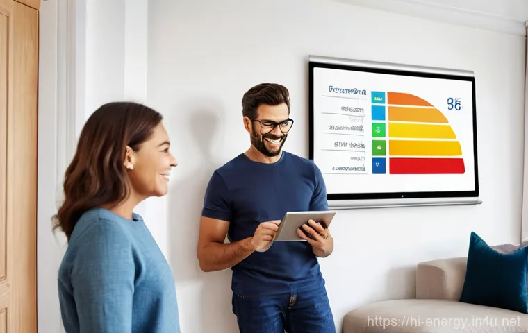 스마트 미터 데이터 분석 - **Prompt: A modern, diverse family, including parents and two children (around 10-14 years old), sta...